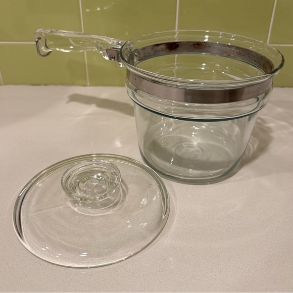 Pyrex Flameware 1 1/2 Quart Double Boiler - Upper Insert Only - Picture 4 of 6